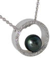 Tahitian Pearl and Diamonds Pendant